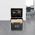 thumbnail image 3 of Hand pull File Case Locking Mobile Business Box Aluminum Alloy File Lock Box For Homes, Offices, Hospitals, Hotels, Schools, Shopping Malls, 3 of 13