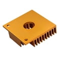 thumbnail image 1 of Methold Extrusora de impresora 3D Disipador de calor MK7 MK8 Extrusora Radiador de calor de cobre Accesorio de impresora 3D Impresoras 3D oro A, 1 of 1