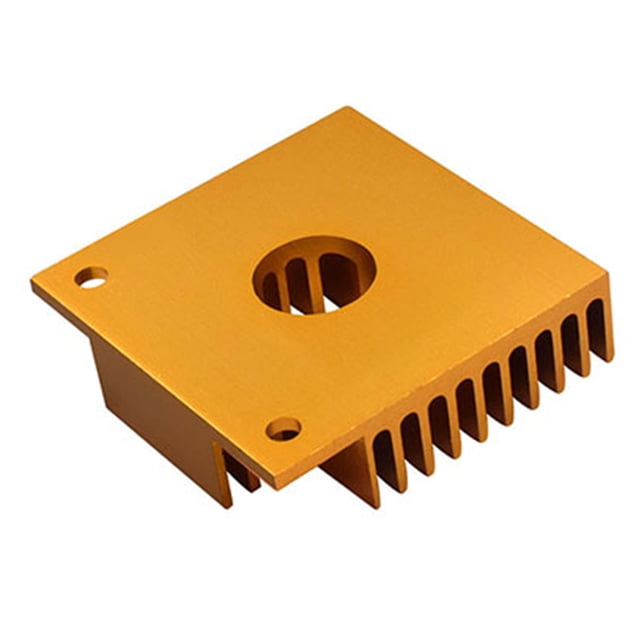 Methold Extrusora de impresora 3D Disipador de calor MK7 MK8 Extrusora Radiador de calor de cobre Accesorio de impresora 3D Impresoras 3D oro A