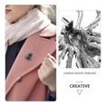 thumbnail image 3 of unbranded 1Ud Estilizado De Negro Para Decorar Suéteres Chaquetas Y, 3 of 8