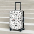 thumbnail image 5 of Uemuo Cute Cat Printed Washable Luggage Cover - Fashion Suitcase Protector Fits 18-32 Inch Luggage -, 5 of 9
