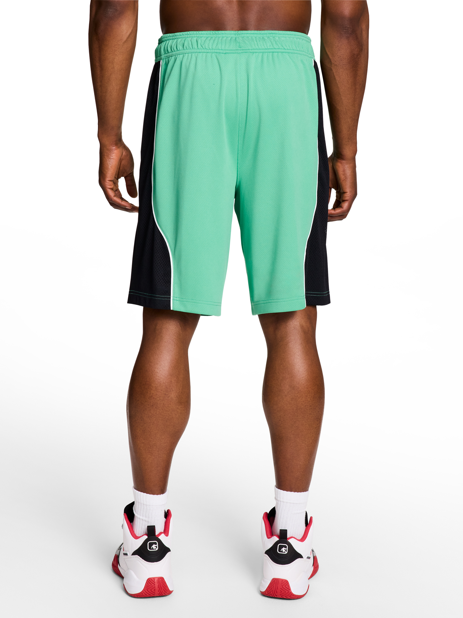 AND1 Men's and Big Men's Active Enforcer Short, 10" Inseam, up to Size 5XL