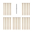 thumbnail image 4 of Lipstore Copper Nails Copper Tree Stump Nails for Trees Stumps Slating Roofing 26pcs, 4 of 7