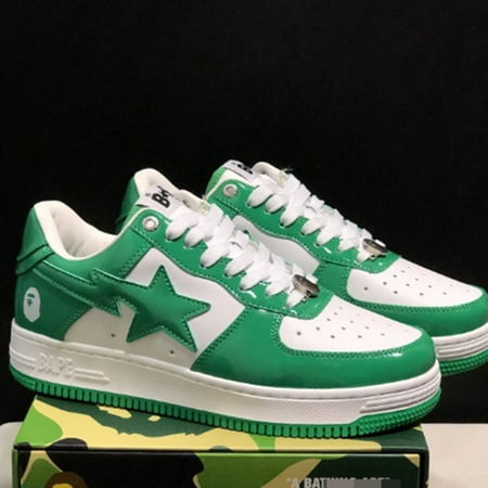 

BAPE Sneakers Shark Low-Top Skate Shoes Street Trend Couple Sneakers for Both Men and Women