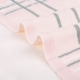 thumbnail image 4 of Unique Bargains Striped Cotton Hand Towels 13" x 29" Soft Set Pink 2-Piece, 4 of 5