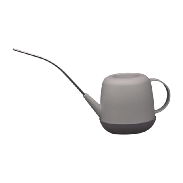 Regadera para interior y exterior, cómoda, resistente, decorativa, 1 l Café