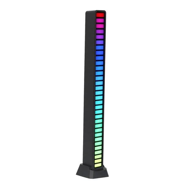 Barra De Luces RGB, Luz De Nivel De Música LED De Alta Sensibilidad Para Dormitorio Para Coche Para Estudio