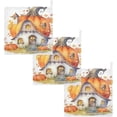 thumbnail image 7 of SKYSONIC 5 PCS Cute Pumpkin House Baby Muslin Washcloths, Watercolor Autumn Face Towel Burp Cloths Ultrasoft Absorbent Cotton Bath Wipes Towels for Newborn Boys Girls, 7 of 7