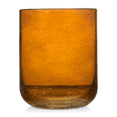 thumbnail image 1 of Bouclair Glass Amber Candle Holder, 1 of 4