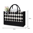 thumbnail image 2 of Fashion Shoulder Bag Hit Color Women Shopping Tote Handbags (Zebra Pattern), 2 of 7