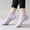 Purple, variant on Babcutegg Womens Pilates Socks Yoga Non-Slip Tight Fitting Ankle Length Gym Wear Breathable and Comfortable Athletic Wear for Women Purple Size Free Size