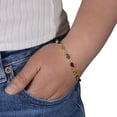 thumbnail image 2 of Genuine Multi-Color Baltic Amber Bracelet in 925 Sterling Silver – Handmade Polish Amber Jewelry, 7.5” Lobster Clasp Women’s Bracelet, 2 of 6