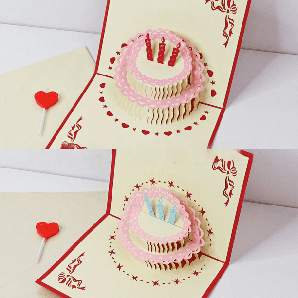 Bentino Tarjeta De Cumpleaños PopUp Para Vale Cine O Velada Cine Dinero Visita Invitacion Al 1080004913