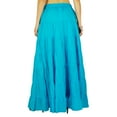 thumbnail image 5 of Phagun Resort Wear Skirt Long Maxi Skirt Beach Wear Cotton Summer Wear, 5 of 5