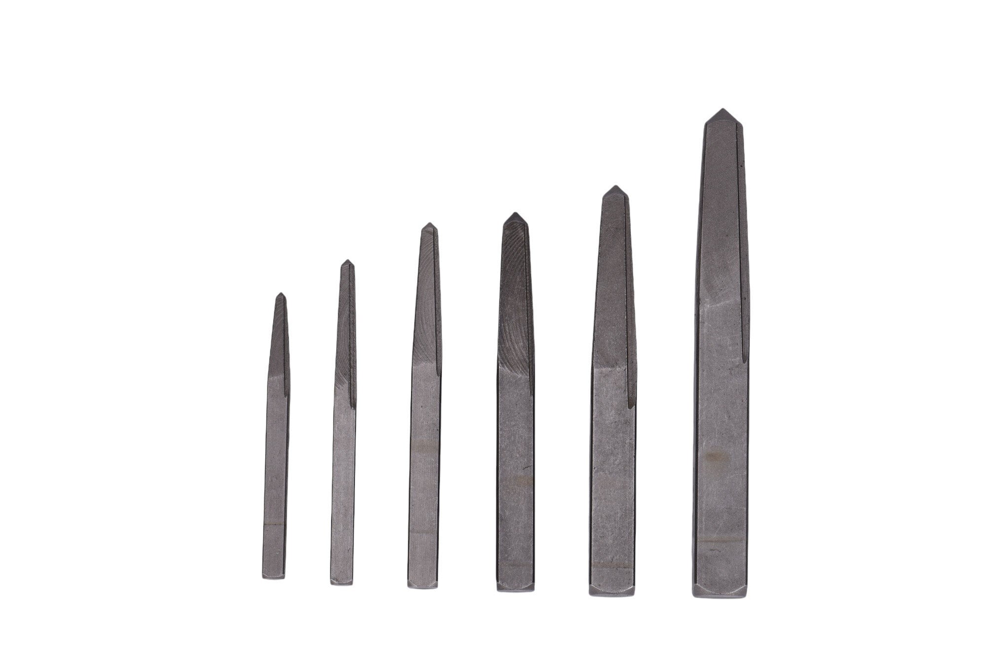 Century Drill & Tool 73214 6-Piece Square Flute Screw Extractor Set, #1 - #6, for Extracting Broken Screws and Bolts Without Damaging Threads
