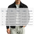 thumbnail image 7 of Men's Relaxed Fit Zip Up Jacket Lapel Collar Smooth Textured Coat with Pockets Fully Lined Casual Spring Fall Outfits Outerwear, 7 of 7