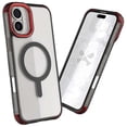 thumbnail image 1 of . Funda GHOSTEK Covert para iPhone 16 Transp Humo con MagSafe multicolor, 1 of 7