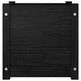 thumbnail image 5 of vidaXL Garden Planter Black 15.7"x15.7"x15.7" Solid Wood Pine, 5 of 58