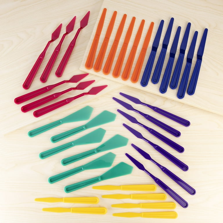 Royal Classroom Value Pack Plastic Palette Knife Set (36 pc.)