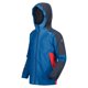 thumbnail image 4 of Regatta - Chaqueta Impermeable Rayz para Niños/Niñas (Azul Imperial, Gris India), 4 of 4