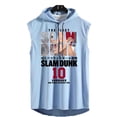 thumbnail image 1 of Camisetas sin mangas con capucha de Anime Slam Dunk para hombre, Shohoku Sakuragi Hanamichi, camisetas de Manga de algodón, chaleco informal de gran tamaño, 1 of 4