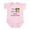 Petal Pink, variant on CafePress - Half Jamaican Half American Body Suit - Baby Light Bodysuit, Size Newborn - 24 Months