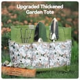 thumbnail image 2 of Juego de herramientas de jardinería Grenebo de 9 piezas con bolso organizador, 2 of 7
