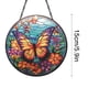 thumbnail image 1 of Corona colgante colorida circular para decoración de pared, ventana, festival, 15 cm, 1 of 6