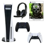 Sony PlayStation 5 Core Console with Call of Duty: Modern Warfare II with Headset and DualSense Controller in Black