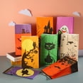 thumbnail image 4 of Billuyoard Bolsa de papel portátil de Halloween de 10 piezas, bolsas de recuerdo de fiesta de gran capacidad, comida, postre, regalos, embalaje para Artesanía tipo 8 Billuyoard HA067640-08, 4 of 6