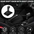 thumbnail image 2 of Unique Bargains Gear Shifter Knob with Cover 6 Speed Manual Stick Shifter Knob for Opel for Astra III 2004-2010 Plastic, 2 of 6