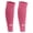 Pink, variant on MediCaptain Pre-Cut Soccer Sock Sleeves for Adults & Youth, Shin Guard Compatible, 1 Pair (Pink)