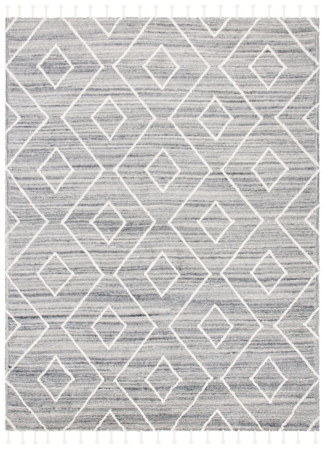 SAFAVIEH Casablanca Cleves Geometric Diamonds Shag Area Rug