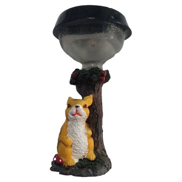 kurtrusly Solar LED Lights Animals Statues*Night Lamps Decorative Lighting Exterior Type1