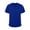 Blue#4037, variant on Hearthz Quick-Drying Scrub Top for Men V Neck Short Sleeve Women’s Nurse Uniforms with Pocket Blue Stretch Scrub Shirts for Men