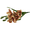 Brownish Yellow, variant on Mosiee Artificial Cymbidium Orchid Flower Stems Home Decor Wedding Arrangement Yellow