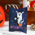 thumbnail image 2 of Zatoumnr Halloween Pillow Candy Boxes, Paper Gift Case Pumpkin Candys Cookies Biscuits Wrappers Chocolate Pillow Box Halloween Party Favors Supplies Fall Holiday Supplies Decor, 2 of 8