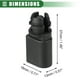 thumbnail image 5 of Sensor de temperatura del aire ambiente exterior para Volkswagen Tiguan 2009-2021 Plástico No.8Z0820535 Negro, 5 of 7