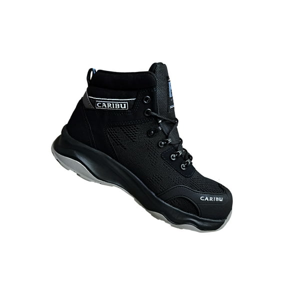 Bota De Trabajo 952 Caribu Con Casquillo De Seguridad Negro Gris
