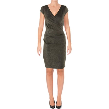 Nicole Miller Womens Metallic Party Tail Dress Nicole Miller Womens Metallic Party Tail Dress