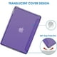 thumbnail image 4 of Funda para iPad de 10,2 pulgadas (modelos 2021/2020/2019, 9.ª/8.ª/7.ª generación), función de encendido y apagado automático (morado), 4 of 5