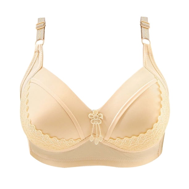 Ropa interior de sujetador de perspectiva calada cómoda de Color sólido para mujer sin llantas Fridja nalpqowj35224