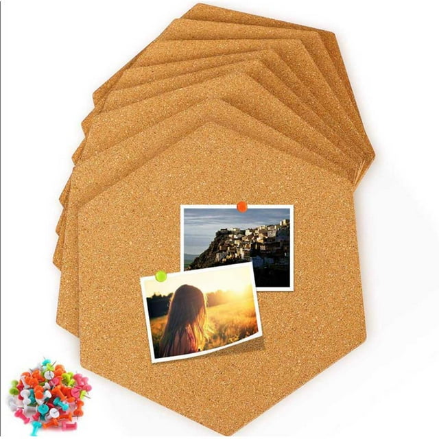 Home Office Hotel Message Board Self Adhesive Removable Note Notice Plate Decor Living Room Photo Display Boards Ornament 50 Pieces Pushpins