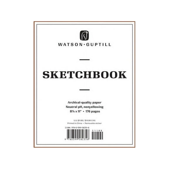 Watson-Guptill Sketchbooks Large Sketchbook (Chestnut Brown), (Hardcover)