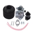 thumbnail image 2 of Carburetor Set, Aluminum 2.6cm Carburetor Air Filter Kit High Accuracy  for Repairing, 2 of 8