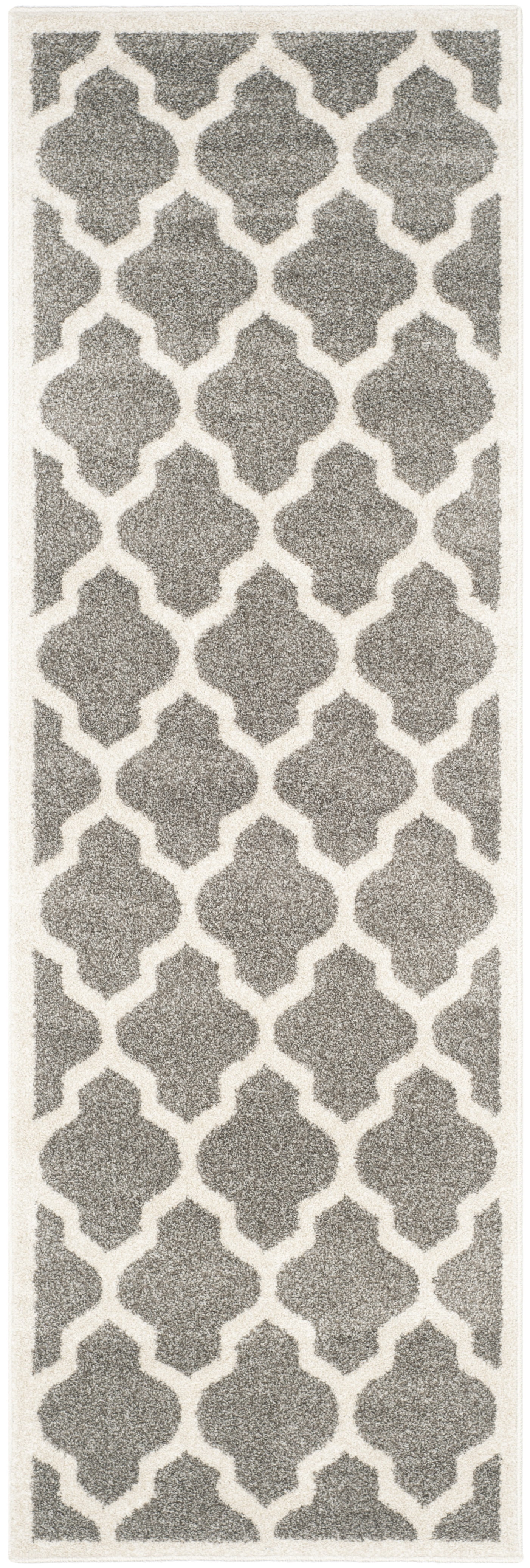 Safavieh Amherst Roderick Geometric Runner Rug, Dark Gray/Beige, 2'3" x 21'
