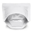 thumbnail image 5 of PouchWorth 100 pcs White Foil 5" x 8" Stand Up Food Pouch Ziplock Mylar Smell Proof Bags, 5 of 5