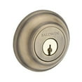 thumbnail image 3 of Baldwin Reserve SCTRD150S Single Cylinder Traditional Round Deadbolt with 6AL Latch; Dual Strike; and SmartKey Satin Nickel Finish, 3 of 5