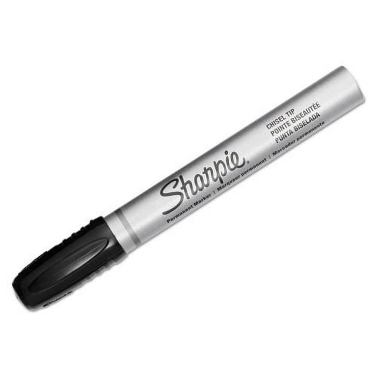 Durable Metal Barrel Permanent Marker, Broad Chisel Tip, Black Durable Metal Barrel Permanent Marker, Broad Chisel Tip, Black