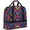 Multicolour 4, variant on Herdesigns Mexico Colorful Floral Foldable Travel Duffel Bag for Women Men, Weekend Overnight Carry On Bags with Shoe Compartment